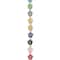 12 Packs: 16 ct. (192 total) Multicolor Enamel Metal Flower Beads, 8mm by Bead Landing™